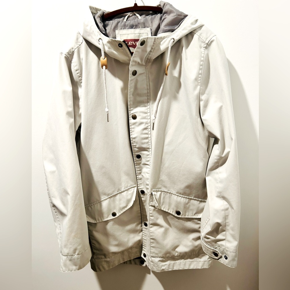 Levi’s Hooded Windbreaker Style Jacket